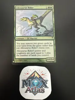 MTG - Allosaurus Rider - FOIL - The List - 101 - Image 2