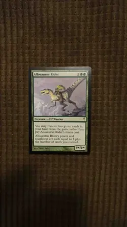 Magic: the Gathering / MtG Allosaurus Rider x1 Coldsnap - Image 1