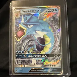 2019 Pokemon Sun & Moon Hidden Fates Gyarados GX Holo #16/68 - Image 1