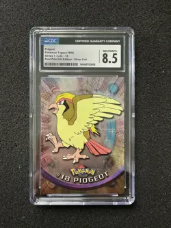 Pokemon Topps - Pidgeot - #18 Series 1 - First Print UK Edition - CGC 8.5 - Image 1