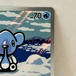 Pokemon TCG Cubchoo Illustration Rare Black Bolt 109/086 - Image 3
