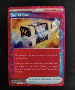 Pokemon Secret Box 163/167 Twilight Masquerade ACE SPEC Trainer Holo NM - Image 1