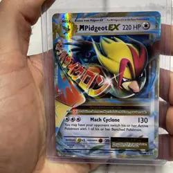 Pokemon TCG Mega-Pidgeot-EX XY Evolutions 65/108 Holo Rare EX LP/NM Nintendo - Image 1