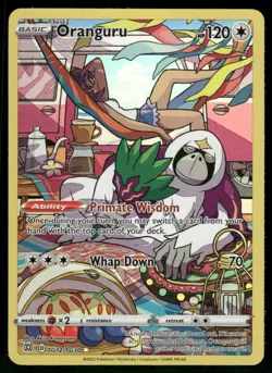 Oranguru TG12/TG30 Ultra Rare Holo NM Pokemon SWSH09: Brilliant Stars Trainer Ga - Image 1