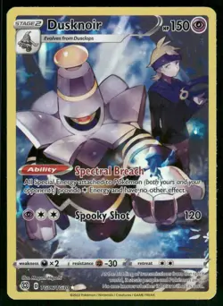 Dusknoir TG06/TG30 Ultra Rare Holo NM Pokemon SWSH09: Brilliant Stars Trainer Ga - Image 1