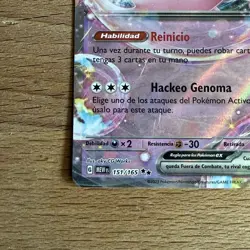 Mew Ex 151/165 Prize Pack Play! Pokemon Series 6 Stamped ES Spanish - Image 5