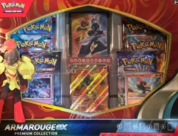 Pokemon TCG Armarouge ex Premium Collection Box Sealed New Factory Sealed - Image 1