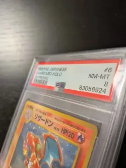 Charizard CD Japanese Holo Rare Promo #006 PSA 8 Pokemon - Image 3