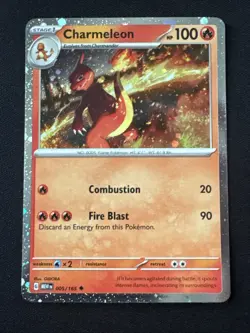 Charizard Ex SVP 161 Promo, Charmander 4/165 Charmeleon 5/165 -NM- Pokemon TCG - Image 4
