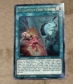 Yugioh! Interrupted Kaiju Slumber - BROL-EN075 - Ultra Rare - 1st Edition Near M - Image 1