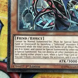 Infernoid Onuncu SECE-EN019 Ultimate Rare 1st Edition NM Yu-Gi-Oh - Image 5