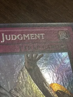 Solemn Judgment LCYW-EN152 Yugi’s World Unlimited Edition Secret Rare LP - Image 2