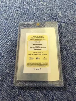 First come, first served, 2025 Athletics Armand Alvarez autographed card - Image 2