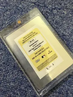 First come, first served, 2025 Athletics Armand Alvarez autographed card - Image 3