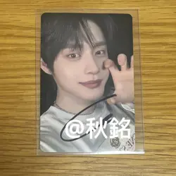 ZEROBASEONE Zebewan Jiwun Sign Tower Record Trading Card Handwritten - Image 1