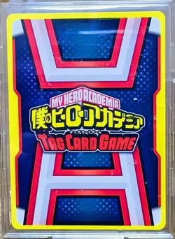 My Hero Academia Tag Card Game Reiichi Ochako Signed Card - Image 2