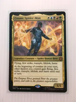 MTG Cosmic Spider-Man Marvel's Spider-Man Regular Non-Foil SPM #127 NM/M - Image 1