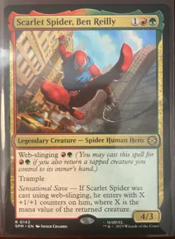 2025 MTG: Marvel Spider-Man LEGENDARY CREATURE 10-Card Lot (Unplayed) - Image 2