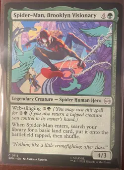2025 MTG: Marvel Spider-Man LEGENDARY CREATURE 10-Card Lot (Unplayed) - Image 3