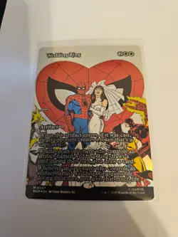 Wedding Ring Borderless FOIL MTG Marvel Eternal-Legal Nm/M - Image 1
