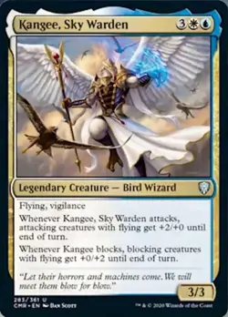 Kangee, Sky Warden - Near Mint MTG Commander Legends - Image 1