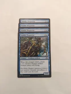(4) Nimble Thopterist *PLAYSET* Aetherdrift Regular NM MTG - Image 1