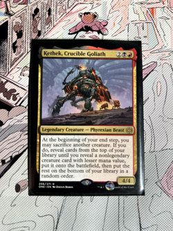 Kethek, Crucible Goliath | Phyrexia: All Will Be One #206 | Near Mint | MTG Card - Image 3