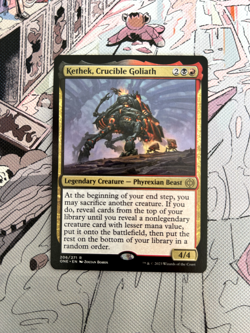 Kethek, Crucible Goliath | Phyrexia: All Will Be One #206 | Near Mint | MTG Card - Image 4