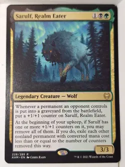 Sarulf, Realm Eater - Kaldheim - Magic the Gathering MTG Nice! - Image 1