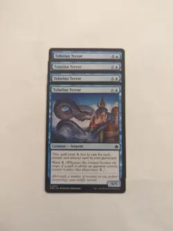 (4) Tolarian Terror *PLAYSET* Foundations Regular NM MTG - Image 1