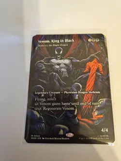 Venom, King in Black Borderless MTG Marvel Eternal-Legal Nm/M - Image 1