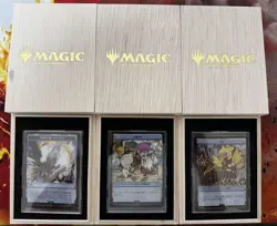 MTG Token 3 set Stainless Steel WotC Official Limited to events held set of 3 - Image 1