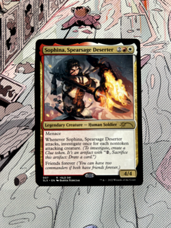 Sophina, Spearsage Deserter | Universes Within: 7 | Near Mint | MTG | Commander - Image 2