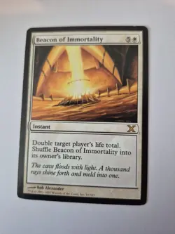 1x Beacon of Immortality MTG Tenth Edition LP x1 - Image 1