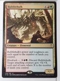 Rubblehulk - Commander: 2016 - Magic the Gathering MTG Nice! - Image 1