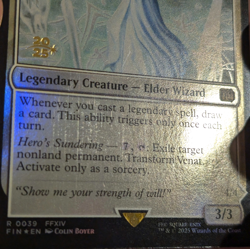 Venat, Heart of Hydaelyn - Pre-release Foil Stamped Promo - Final Fantasy MTG - Image 4