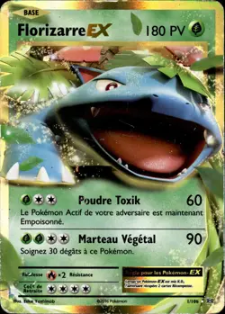 Carte Pokemon : Florizarre EX 1/108 XY Evolutions Francaise - Image 1