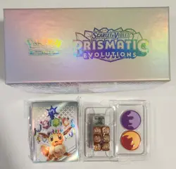 Pokemon Prismatic Evolutions ETB Elite Trainer Box EMPTY (No Packs) - Image 2