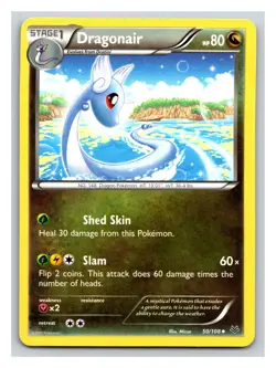 Dragonair 50/108 XY Roaring Skies Regular Non Holo Uncommon Pokemon Card TCG PP8 - Image 1