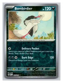 Bombirdier | 147/193 | Uncommon | Scarlet & Violet Paldea Evolved | Pokemon PP13 - Image 1