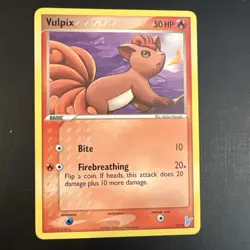 Pokemon Vulpix 7/12 EX Trainer Kit 2 - Plusle & Minun D2 MP - Image 1