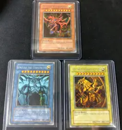 Yugioh GBI-001,002,003 Slifer The Sky Dragon Secret Rare - Image 1