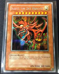 Yugioh GBI-001,002,003 Slifer The Sky Dragon Secret Rare - Image 2