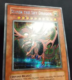Yugioh GBI-001,002,003 Slifer The Sky Dragon Secret Rare - Image 3
