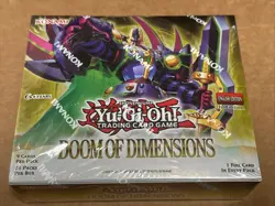 YuGiOh! Doom of Dimensions - Booster Box Factory Sealed 1st Edition - 24 Packs - Image 1