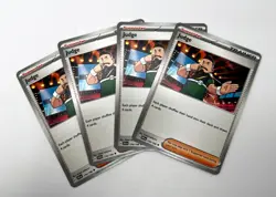 Judge 176/198 x4 4x Pokemon Scarlet & Violet Playset Trainer Card - Image 1