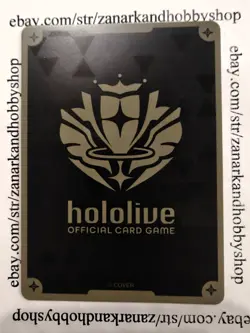 Nakiri Ayame SR 1st hololive OCG card hBP02-034 Quintet Spectrum Japanese - Image 2