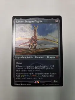 MTG English Ramos, Dragon Engine (Foil Etched) NM Foil Commander Legends - Image 1