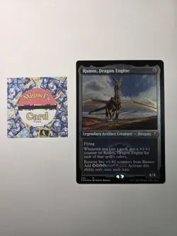 MTG English Ramos, Dragon Engine (Foil Etched) NM Foil Commander Legends - Image 2