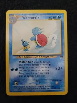 Pokemon Card - Wartortle Southern Islands 15/18 Non Holo - Image 1